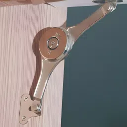 Ebco Cabinet Stay Heavy Left Nickel Plated Finish, 6 Kg for 1 Stay and 13.3 Kg for 2 Stay Load Capacity, CS1-HL image 2