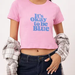 DressBerry Embrace Your Weird Slogan Printed Pure Cotton T-shirt-picture-41