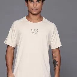 HRX by Hrithik Roshan Pure Cotton Relaxed Yoga T-shirt-picture-46