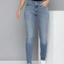 Levis Women Skinny Fit Mid-Rise Light Fade Stretchable Jeans-image-29