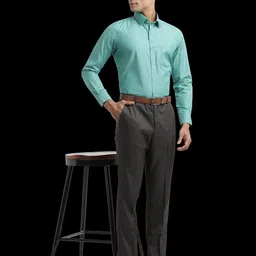 OTTO Men Trim Slim Fit Opaque Casual Shirt-picture-18