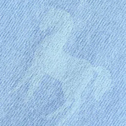 Babyhug 100% Cotton Knit Half Sleeves Shirt Horse Print - Blue image 3