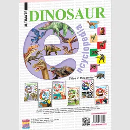 hellofriend books The Ultimate Encyclopedia of Dinosaurs: A Comprehensive Guide for Curious Minds ofAll Ages image 4