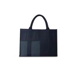 Earth Bags Azure Box Tote Bag Denim image 2