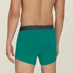 XYXX Men Pack Of 3 Traq Silver Cotton Trunk image 4