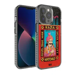DailyObjects Red & Black Printed Raja Matchbox Stride 2.0 iPhone 13 Pro Phone Back Case-picture-17