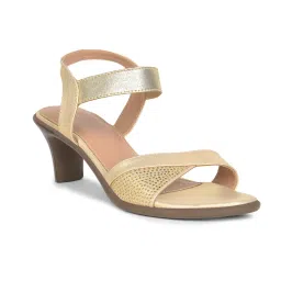 Bata Women's Block Heels-Beige-picture-16