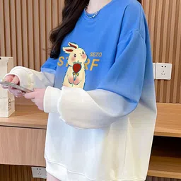 JC Mode Women Printed Pullover Sweatshirt image 4