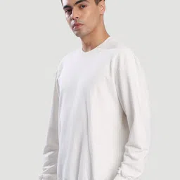 Bene Kleed Men Solid Pullover Sweatshirt image 2