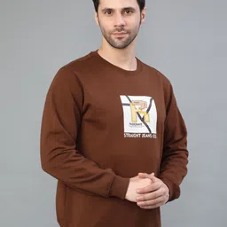 V-Mart Men Printed Sweatshirt image 5