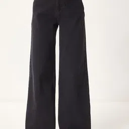 Happiness istanbul Women Regular Fit Mid-Rise Mildly Distressed Pure Cotton Jeans-image-24