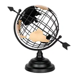 AUGEN Black Rotating Globe Statue Innovative Stress Relief Curio Showpiece-picture-25