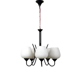 MFD HOME FURNISHING White Ceiling Lamp image 2