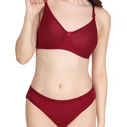 Liigne Women Pack Of 2 Everyday Non Padded Bra Pure Cotton Lingerie Set image 5