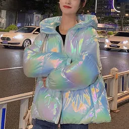 Mast & Harbour Graphic Printed Hooded Long Sleeves Padded Jacket-picture-29