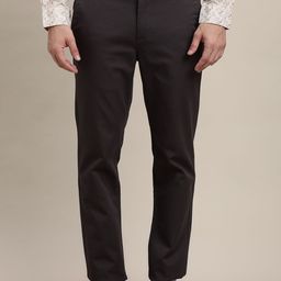 Turtle Men Relaxed Tapered Fit Chinos Trousers-picture-34