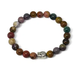 Gems Guru "Bloodstone Bracelet with Buddha Charm-picture-16