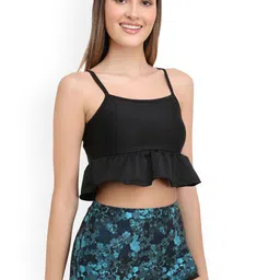 CREVOX Printed Shoulder Straps Swim Set image 3