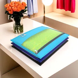 Kuber Industries Black & Blue 3 Pieces Separator Organisers image 1