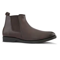 glitchez Men Round Toe Chelsea Boots image 3
