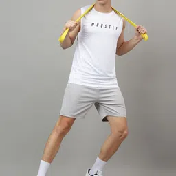 FCK GOLD Men Round Neck Gym Vest image 5