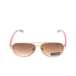 Steve Madden Women Round Sunglasses with UV Protected Lens X17023 image 2