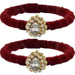 Vidhya Kangan Women Maroon Bangle-picture-27