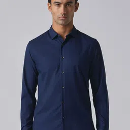 Banana Club Men Classic Slim Fit Casual Shirt-image-37
