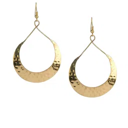 StyleCast Gold-Plated Teardrop Shaped Drop Earrings image 4