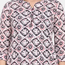 KALINI Women Ethnic Motifs Printed Cotton Kurta with Trousers & Dupatta image 2