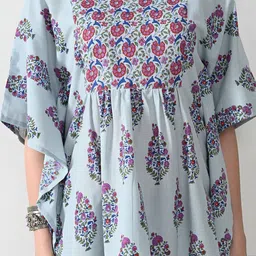 Laado - Pamper Yourself Printed Tunic With Trousers Co-Ords image 2