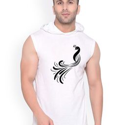 Fashnobic Men Pack Of 2 Peacock Printed Gym Vest-picture-9