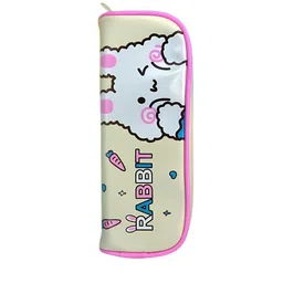 YK Waterproof & Spacious Rexin Pencil Case image 2