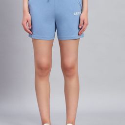 GRIFFEL Women Relaxed Fit High-Rise Sports Shorts-picture-9