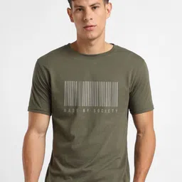 NOBERO Typography Printed Round Neck Cotton T-shirt-picture-17