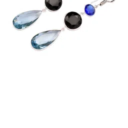 AAR Jewels Rhodium-Plated Brass Opal Drop Earrings-image-29