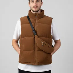 Mast & Harbour Men Hooded Padded Jacket-picture-32