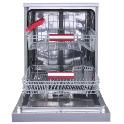 TOSHIBA 14 Place Settings Free Standing Dishwasher with Anti Bacterial Technology (Silver) image 5