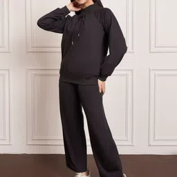 StyleStone Women Mock Collar Tracksuits with Drawstring image 3