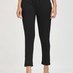 Coppersmith Women Carrot Straight Fit Trousers-picture-37