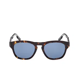 Ermenegildo Zegna Men Oval Sunglasses with UV Protected Lens EZ0221 52 52V image 2