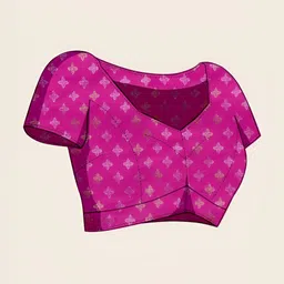 OFLINE SELECTION Woven Design Zari Patola Saree image 3