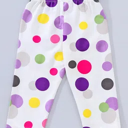 Doreme Three Fourth Length Printed Leggings Pack of 2 - Multicolor image 5