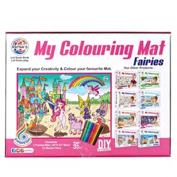 Ratnas My Colouring Mat Fairies - Multicolour image 5