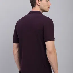 LUX PARKER Men Pack Of 2 Combed Cotton Polo Collar T-shirts image 3