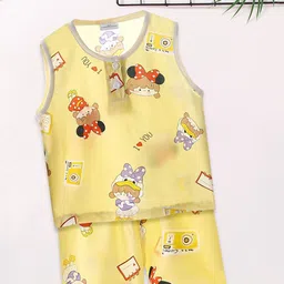 FOREVER FRIDAY Boys Printed Round Neck T-Shirt With Shorts image 1