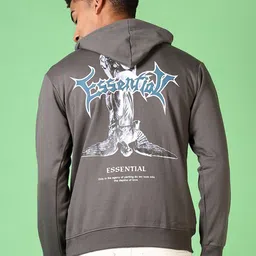 V-Mart Men Printed Hooded Sweatshirt-image-56