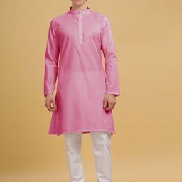 Anouk Mandarin Collar Cotton Straight Kurta-picture-41