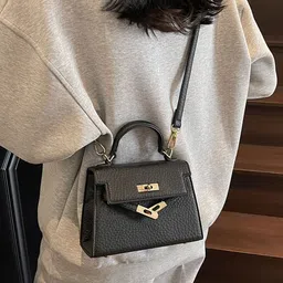 CORSICA Textured PU Structured Handheld Bag image 4