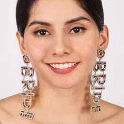 KPOP Contemporary Drop Earrings image 4